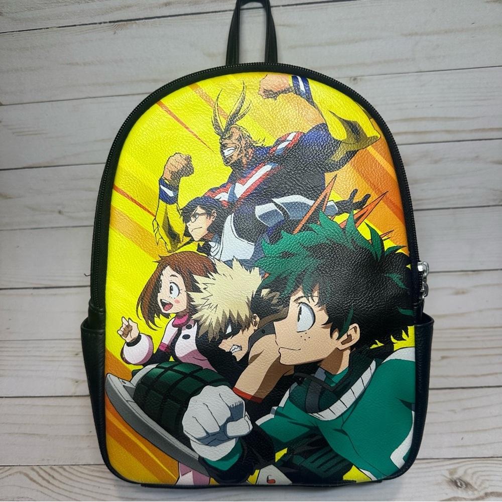 Anime Character- My Hero-  Print Backpack